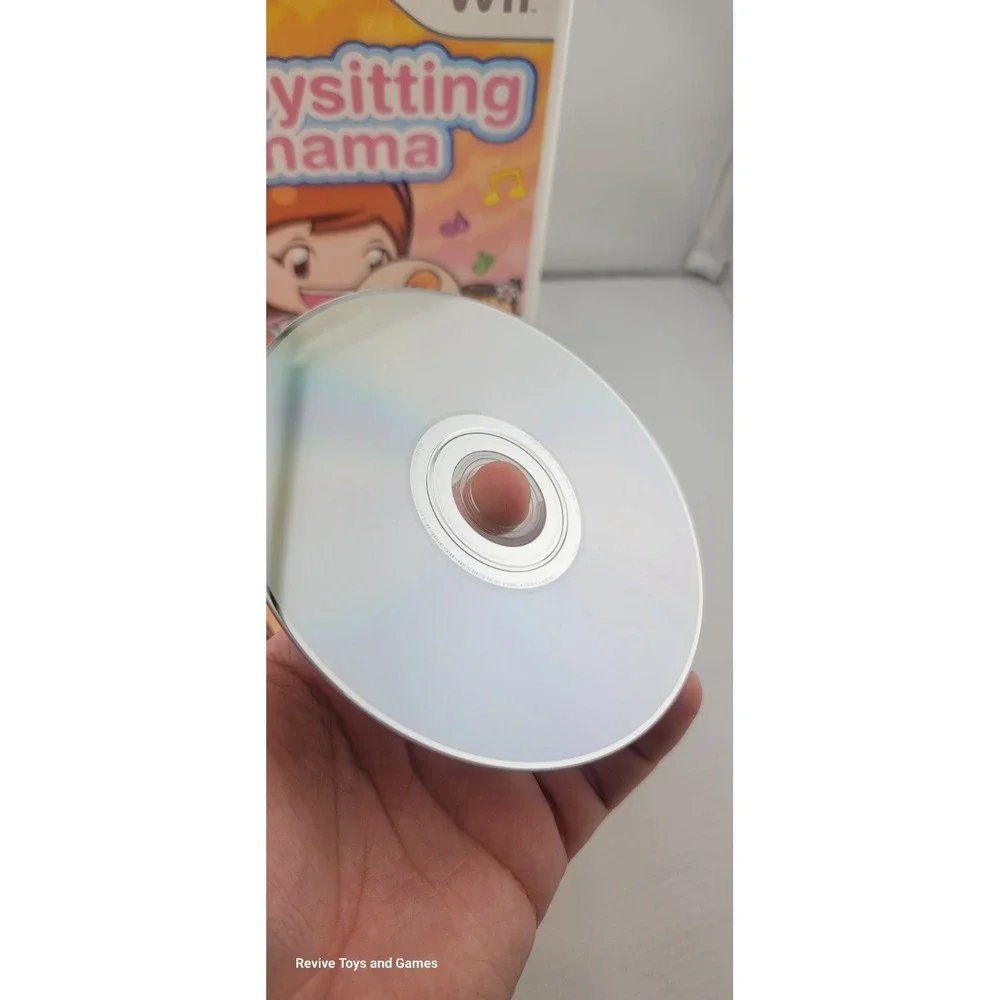 Babysitting Mama Nintendo Wii, 2010 CIB Complete Tested and Working No Baby Doll